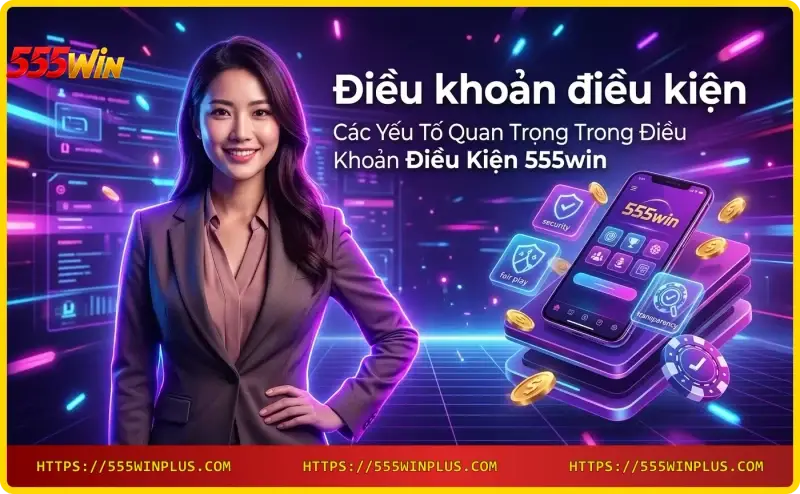 Các yếu tố quan trọng trong điều khoản điều kiện 555win: độ tuổi, bảo mật, thanh toán, khuyến mãi