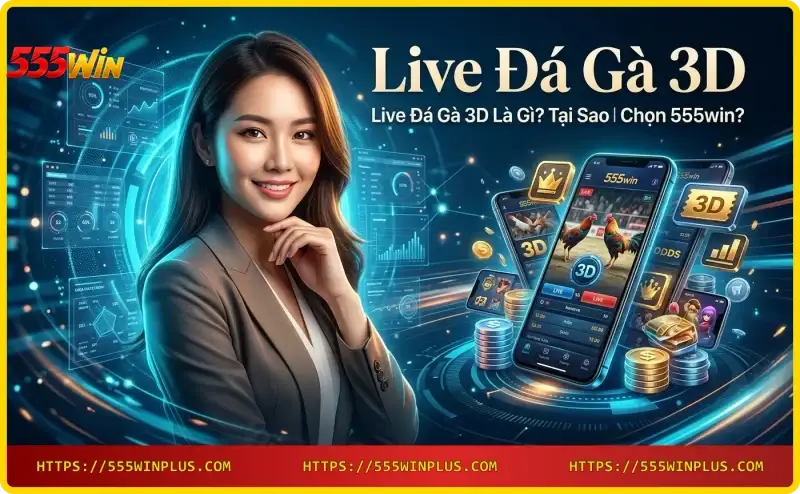 Công nghệ Live Đá Gà 3D tại 555win với đồ họa 3D tiên tiến